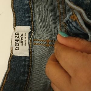 Levi's Blue Boyfriend Jeans Relaxed Fit